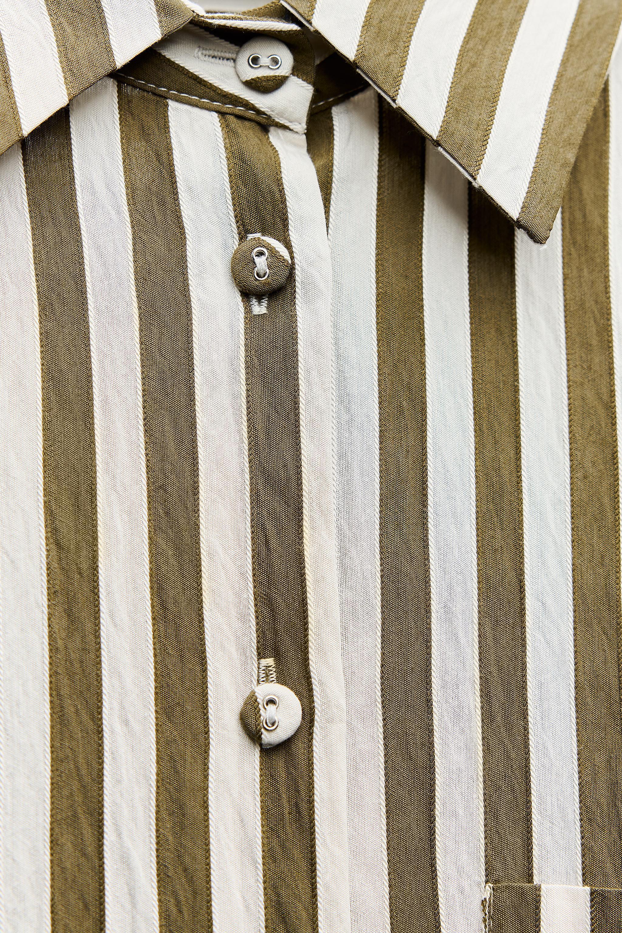 OVERSIZED STRIPED SHIRT Product Image