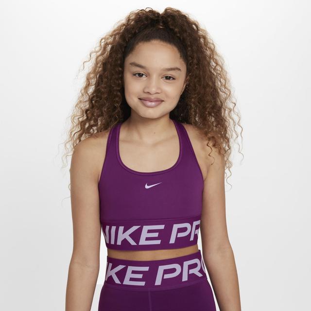 Womens Nike Pro Swoosh Girls Sports Bra Product Image