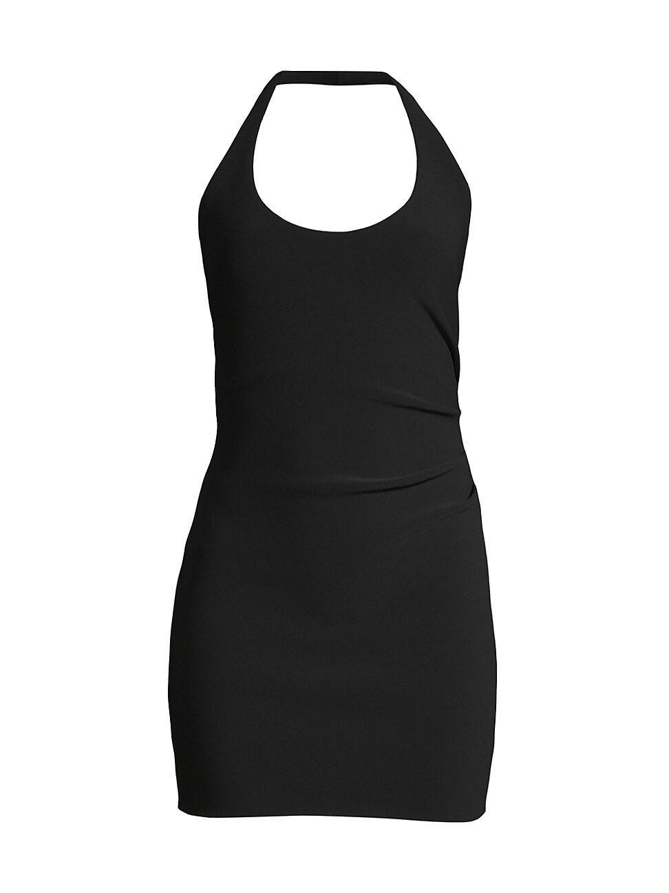 Womens Cyndie Halter Minidress Product Image