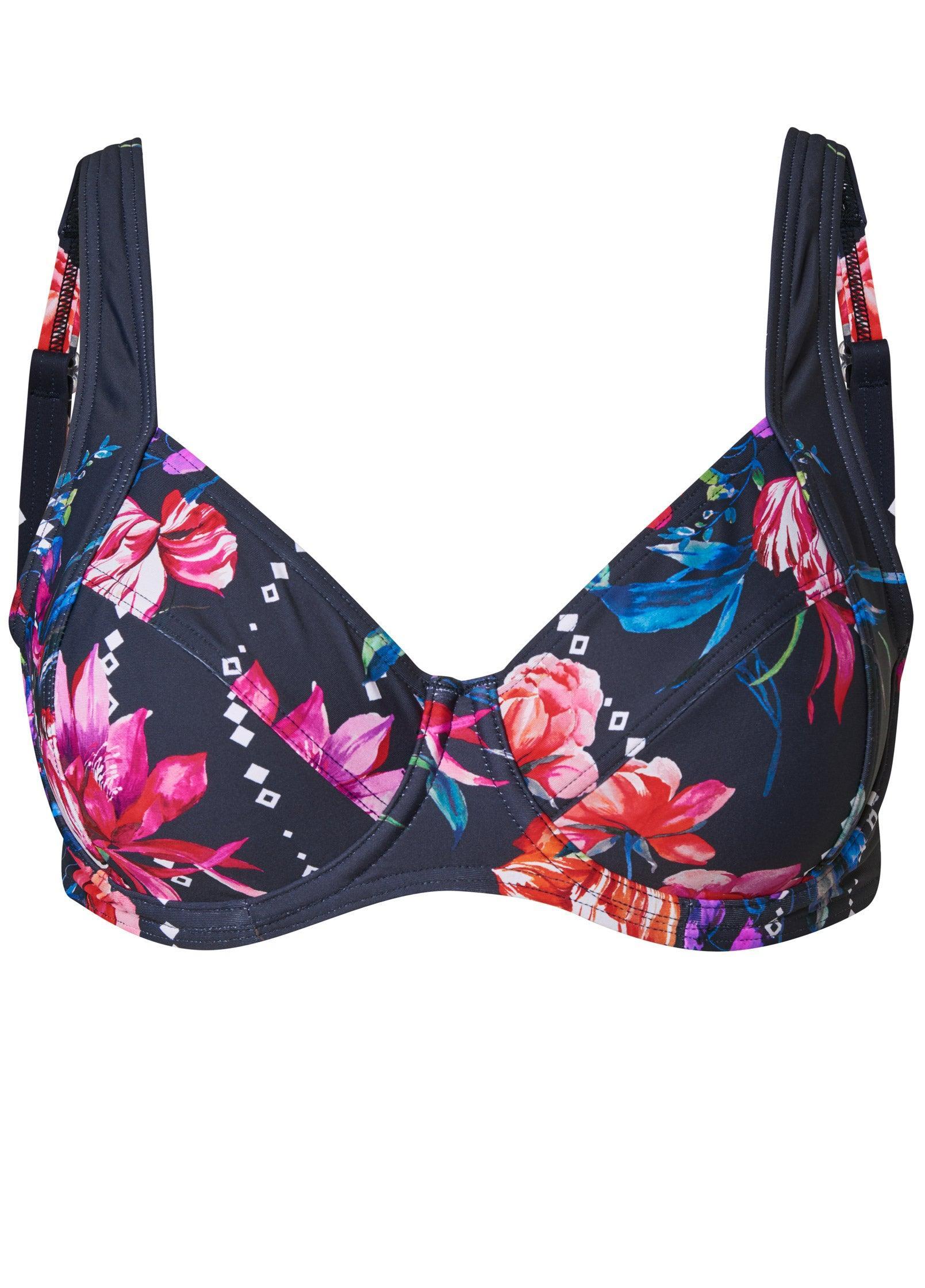 Underwire Bikini Top - Floral Drop Product Image