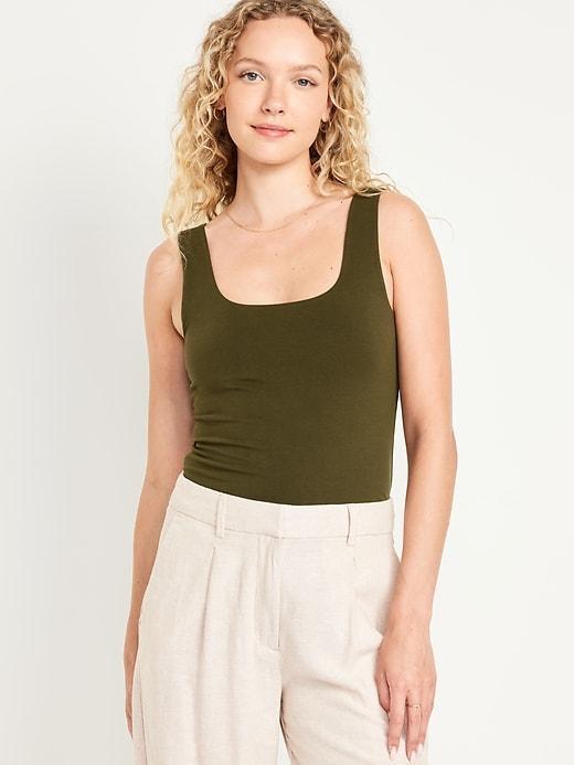 Double-Layer Crop Tank Top Product Image