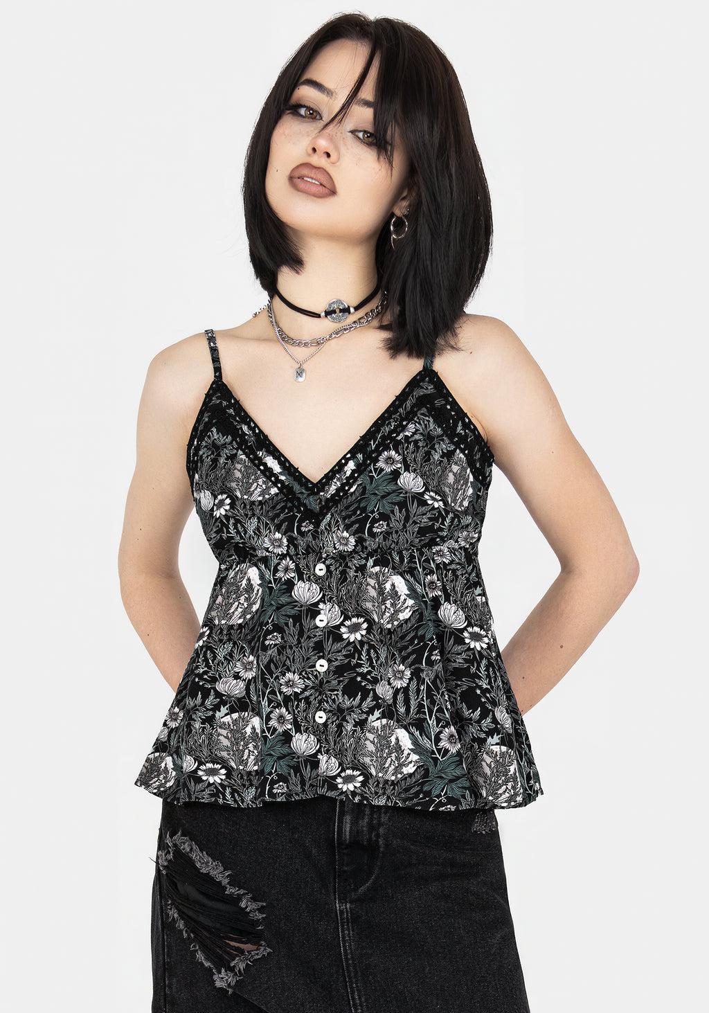 Nightbloom Lace Trim Cami Top product image