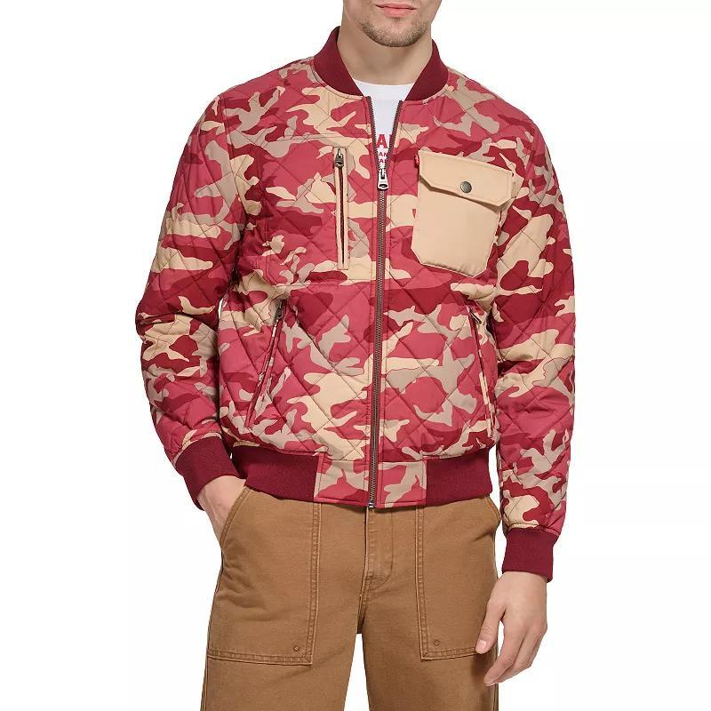 Mens Levis Diamond Quilted Jacket Product Image