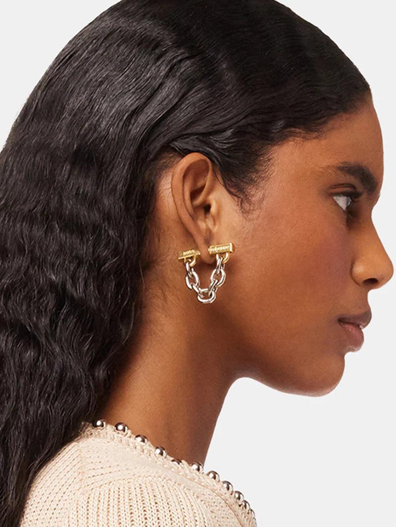 Chain-link earrings Product Image