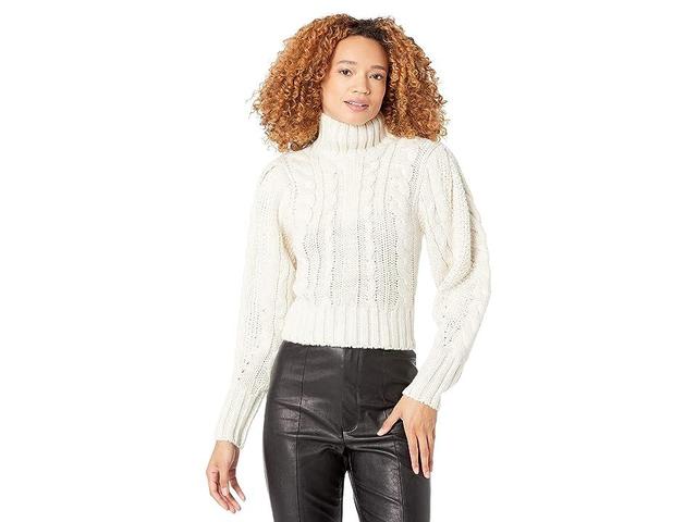 ASTR the Label Haisley Sweater (Chalk) Women's Clothing Product Image