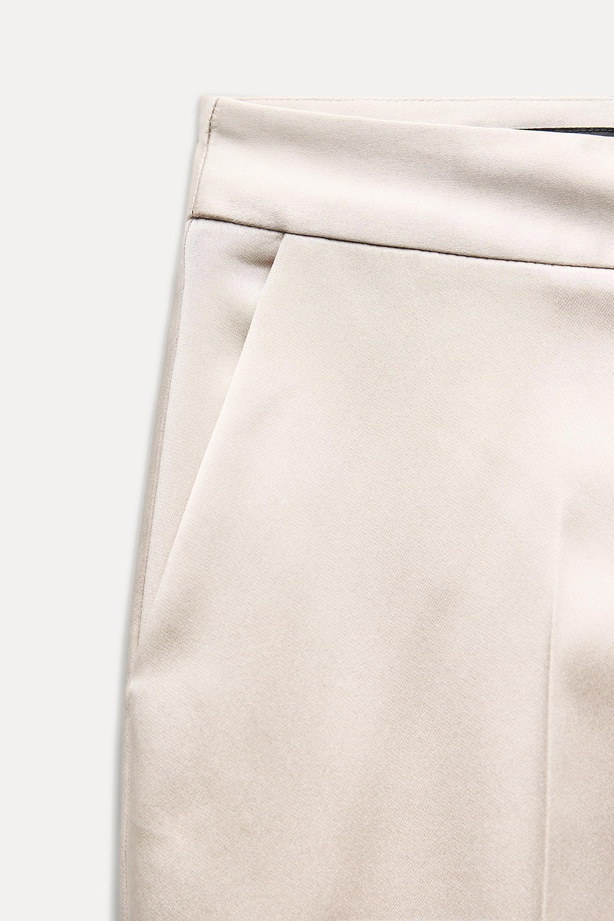 SATIN EFFECT PANTS Product Image