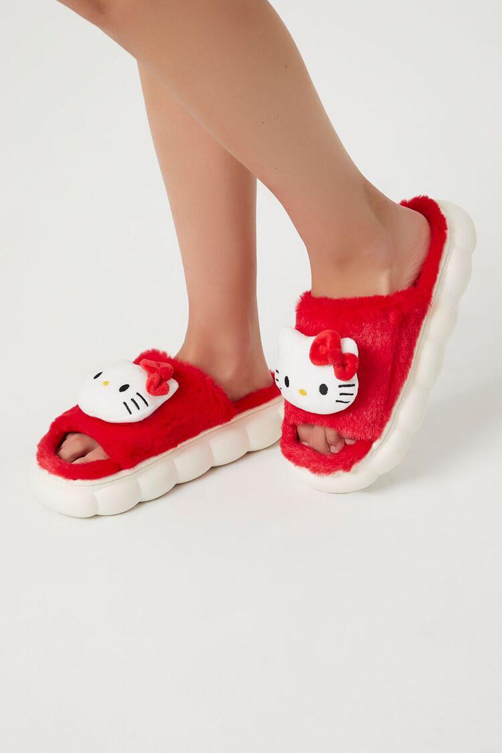 Hello Kitty Plush House Slippers | Forever 21 Product Image