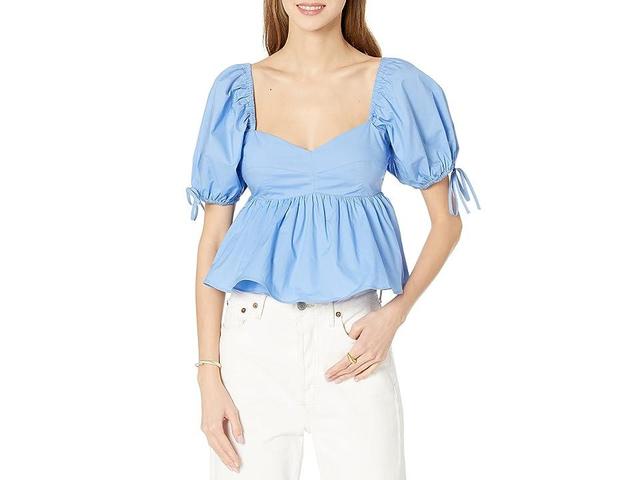 English Factory Tied Strap Puff Sleeve Women's Clothing Product Image