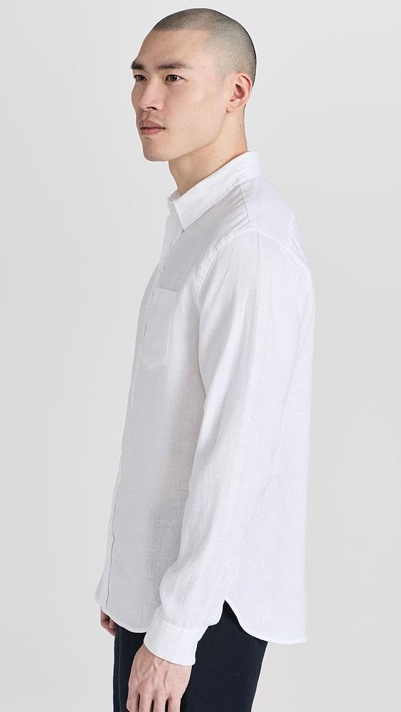 Vince Linen Shirt | Shopbop Product Image