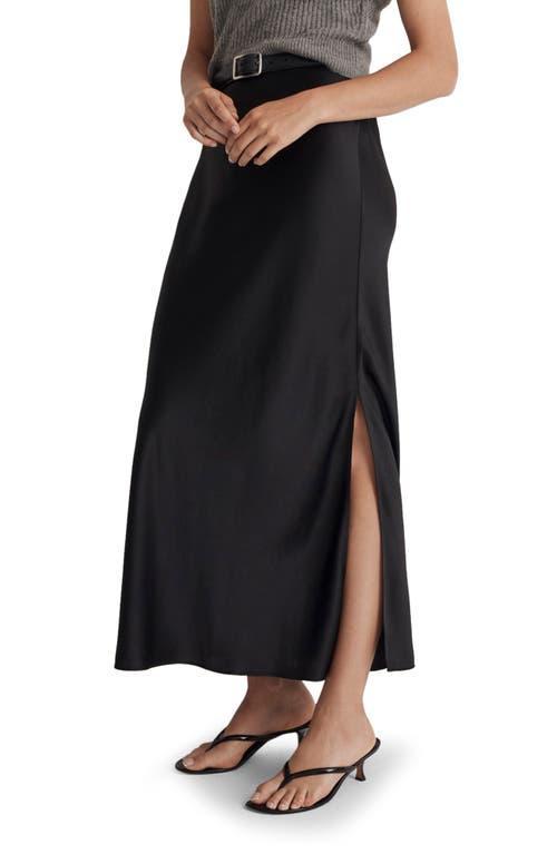 Madewell Satin Slip Skirt product image