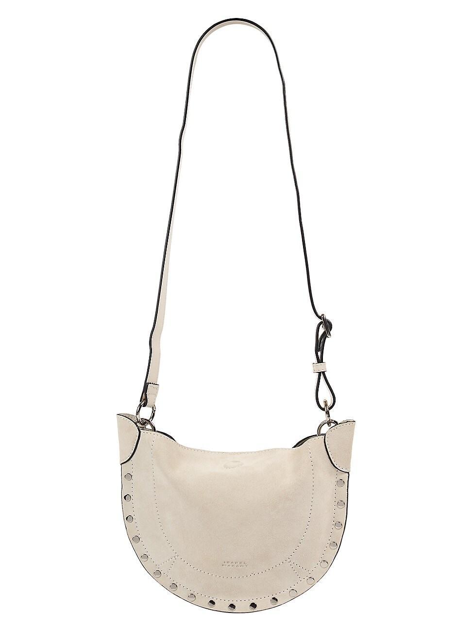 Isabel Marant Mini Oskan Moon Suede Crossbody Bag Product Image