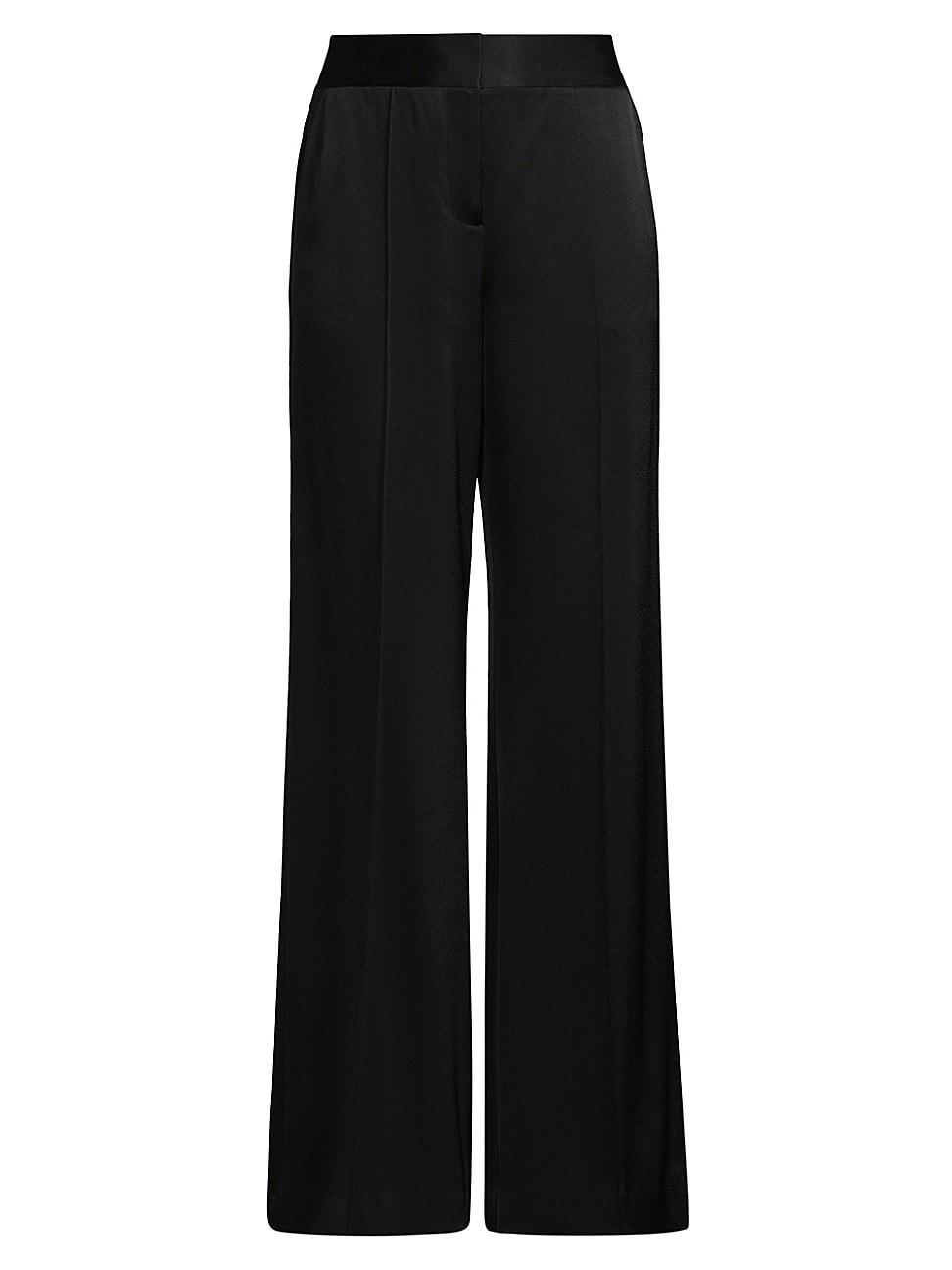 Womens Andi Pleated Wide-Leg Pants product image