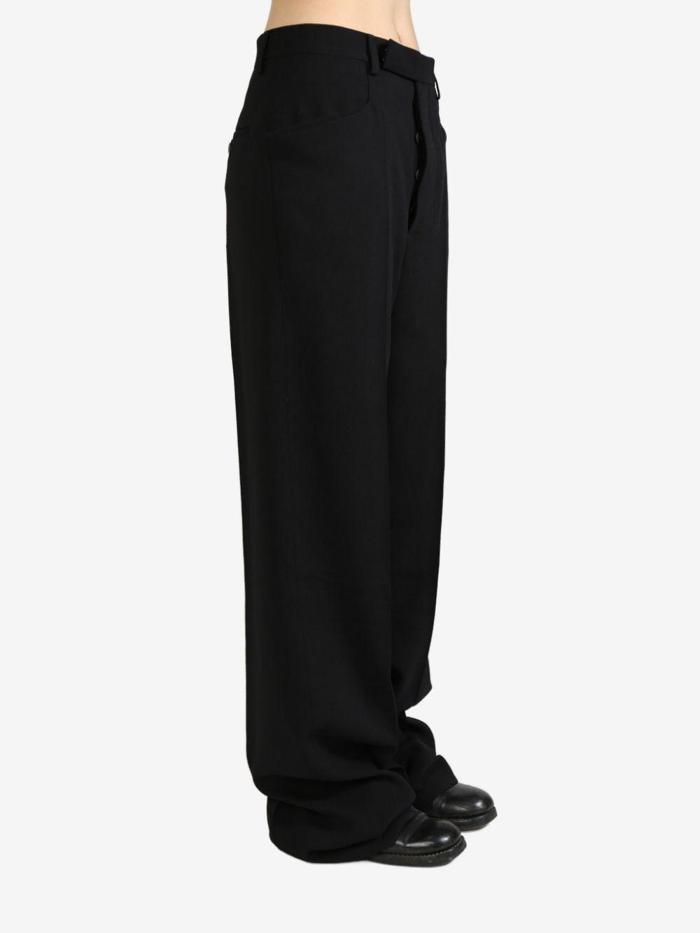 RICK OWENS Mastodon Trousers In 09 Black Product Image