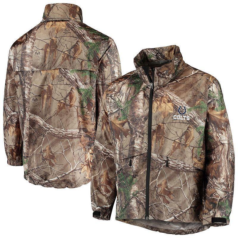 Mens Dunbrooke Realtree Camo Indianapolis Colts Circle Sportsman Waterproof Packable Full-Zip Jacket Product Image