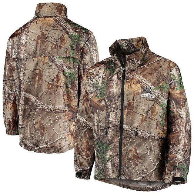 Mens Dunbrooke Realtree Camo Indianapolis Colts Circle Sportsman Waterproof Packable Full-Zip Jacket Product Image