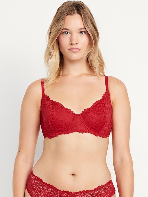 Lace Balconet Bra Product Image