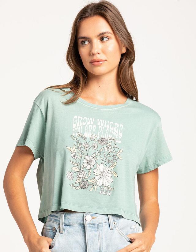 ROXY Grow Where Planted Womens Crop Boyfriend Tee Product Image