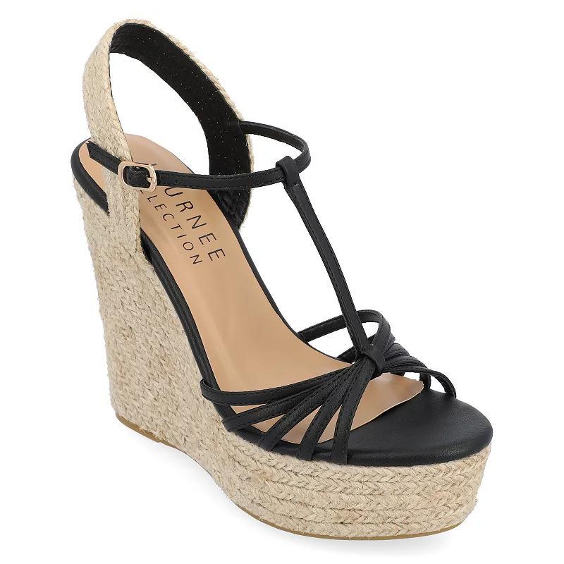 Journee Collection Yara Tru Comfort Foam Womens Wedge Sandals Product Image