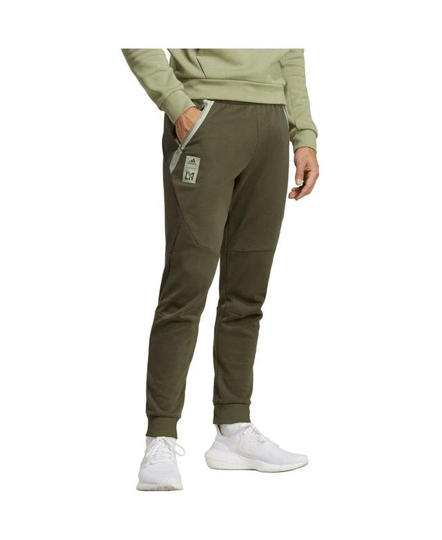 Mens adidas Green LAFC 2023 Player Club Travel Pants Product Image