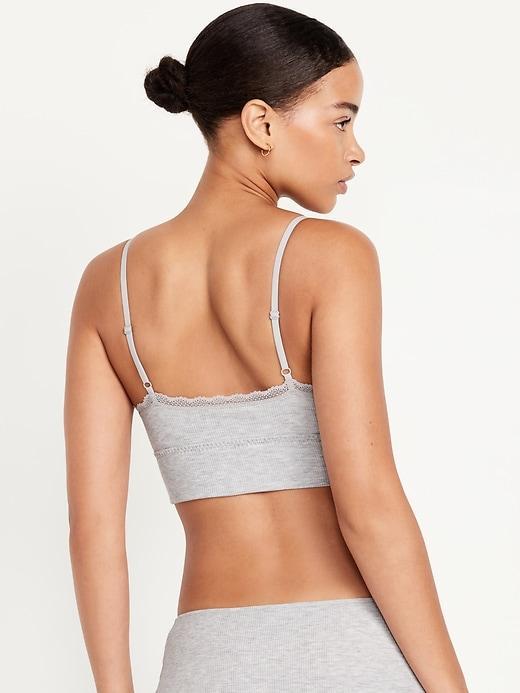 Longline Waffle Bralette Product Image