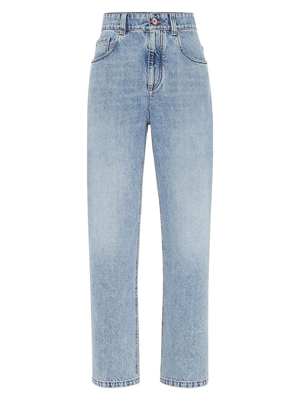 Womens Authentic Denim Trousers Product Image