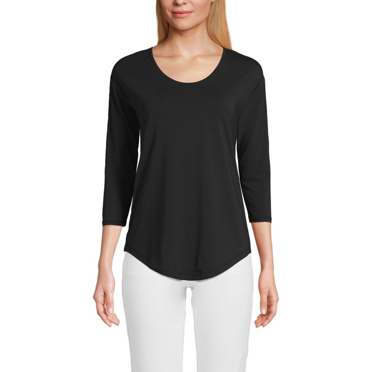 Women's Lightweight Jersey Tunic T-shirt Product Image