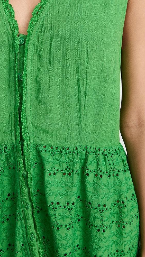 Playa Lucila Eyelet Mini Dress | Shopbop Product Image