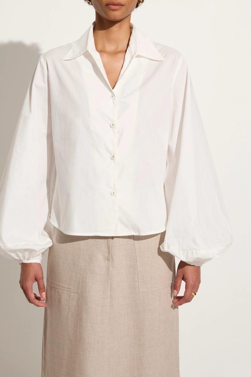 Managua Shirt White - Final Sale Product Image