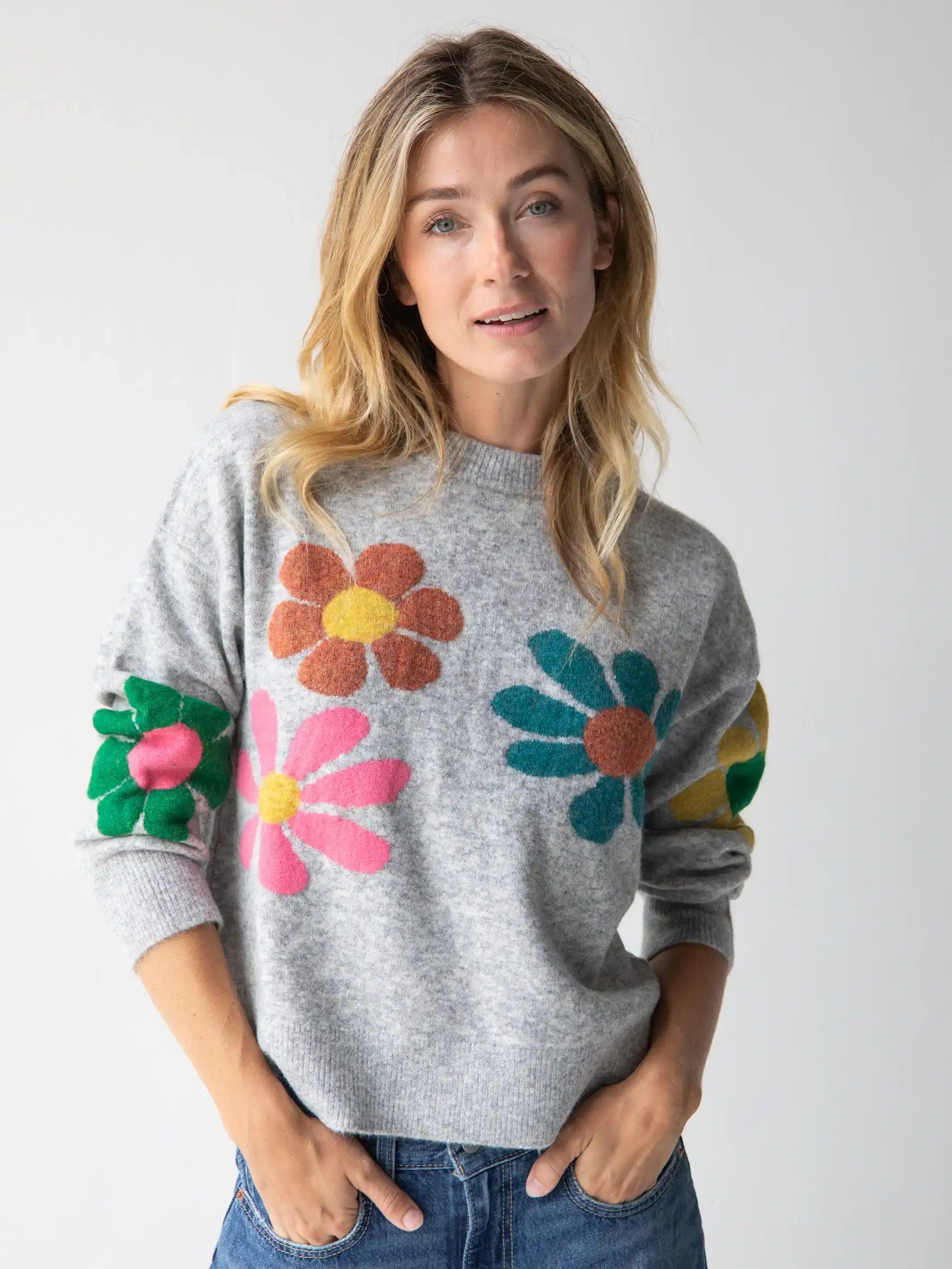 Everyone's Favorite Sweater - Ash Flower Product Image