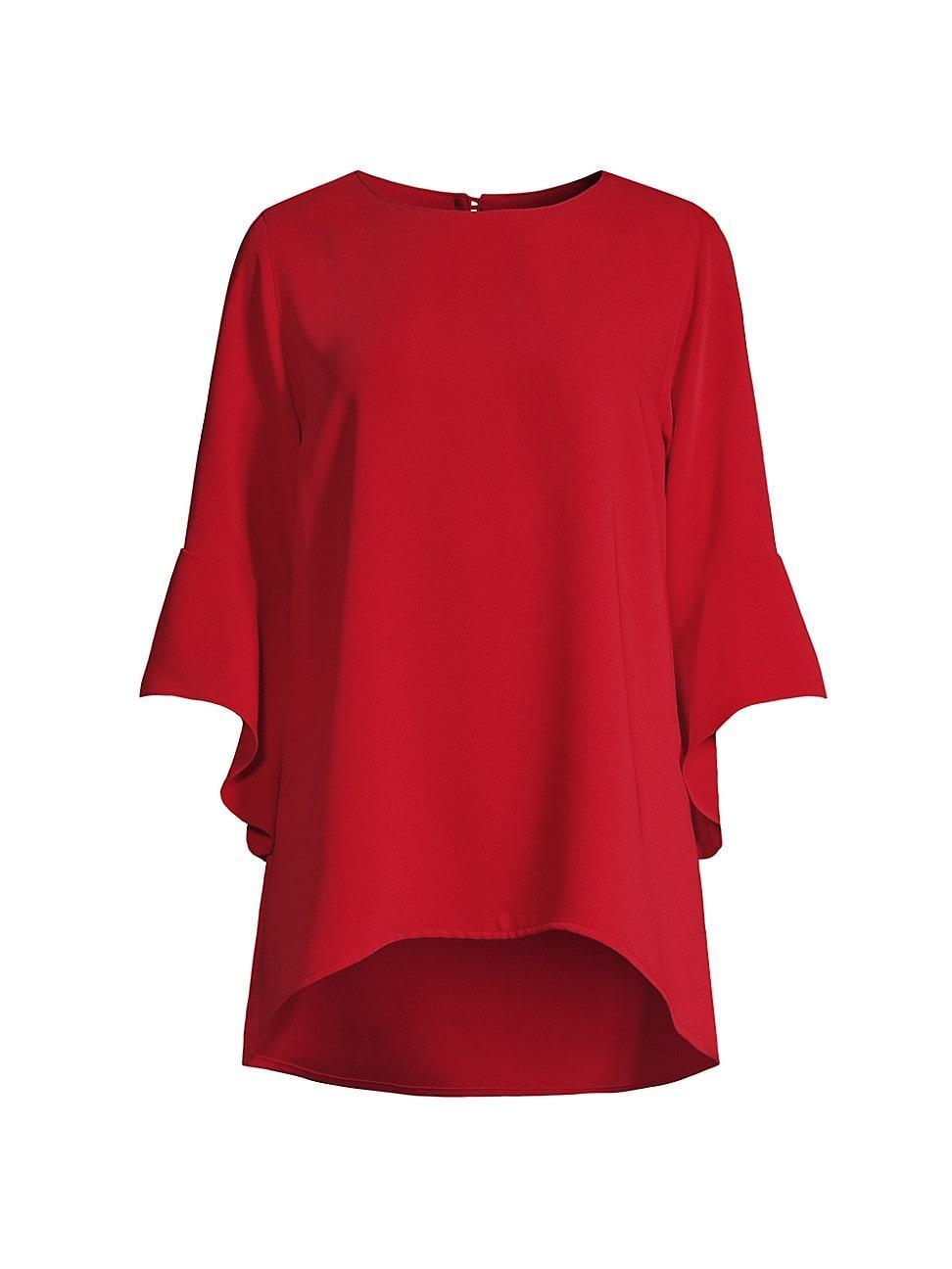 Womens Oversized Julia Crepe Tunic Product Image