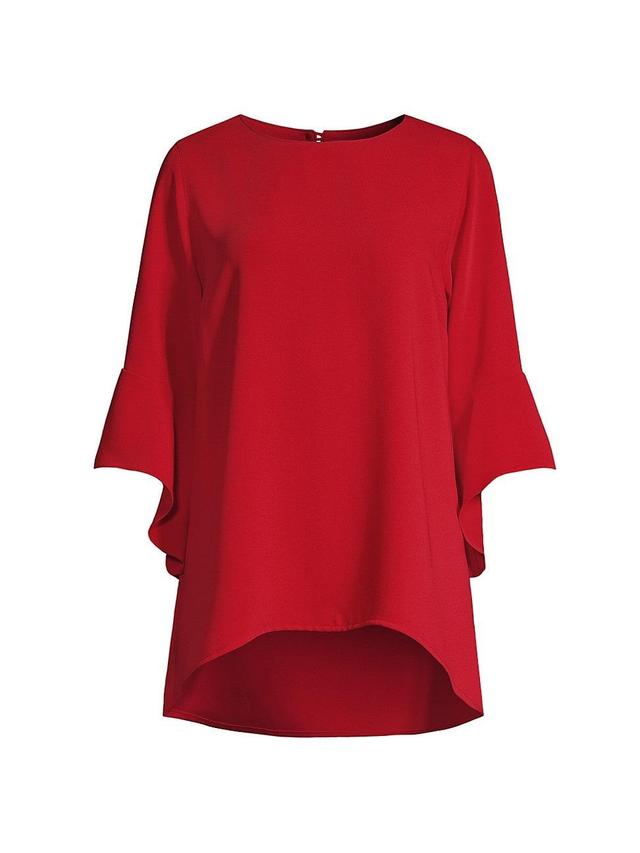 Womens Oversized Julia Crepe Tunic Product Image