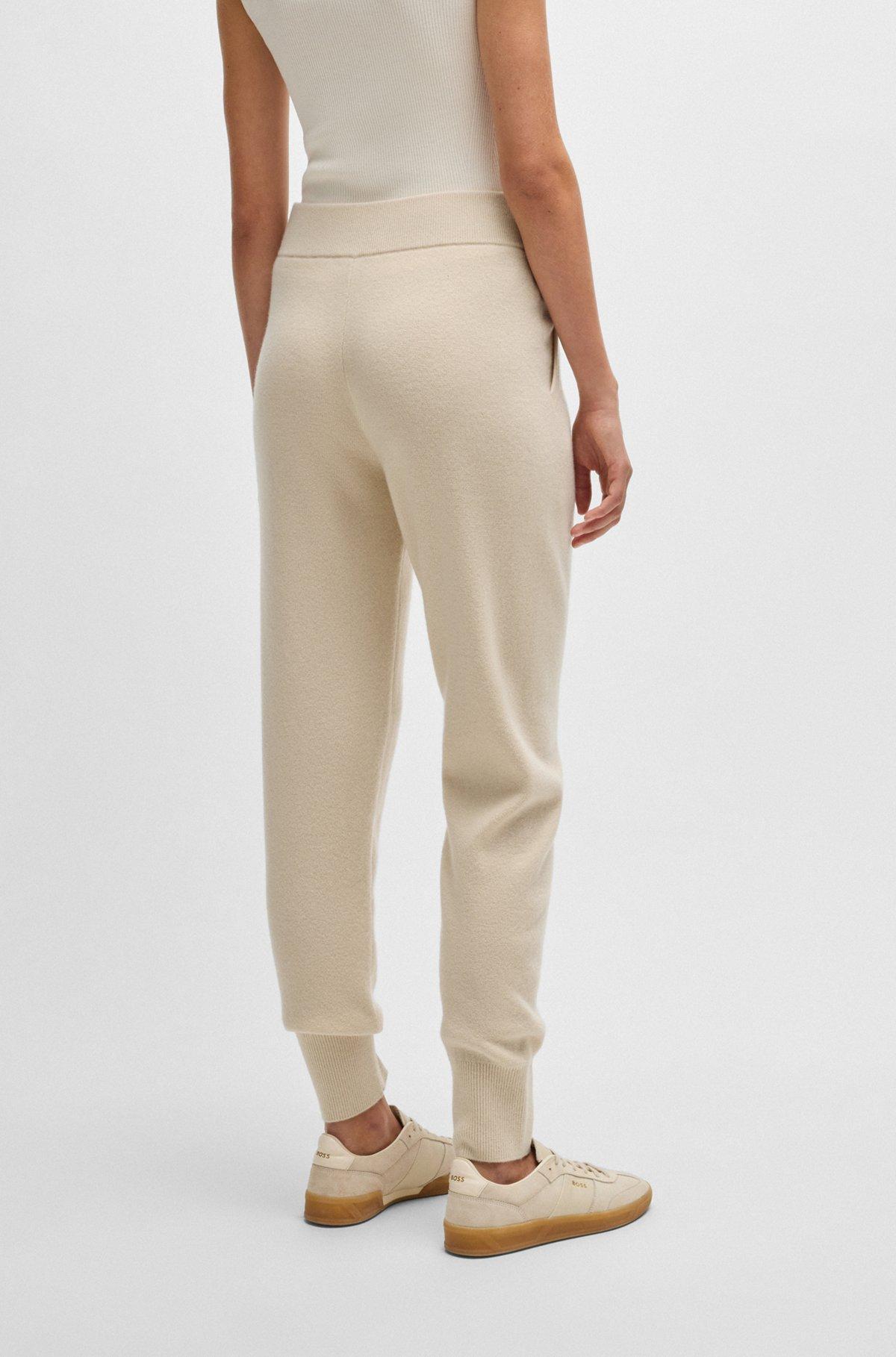 Knitted trousers in wool and cashmere Product Image