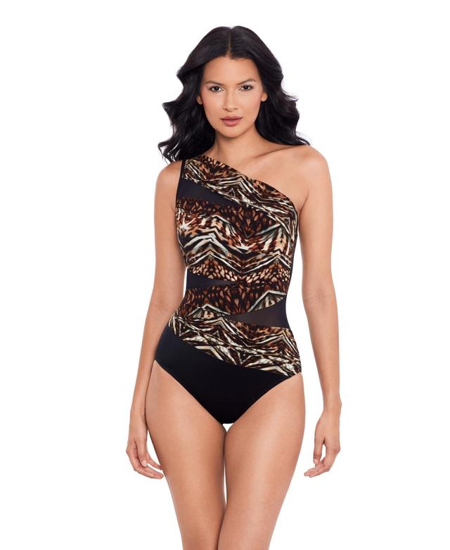 Womens Tribal Tigress Jena One-Piece Swimsuit Product Image