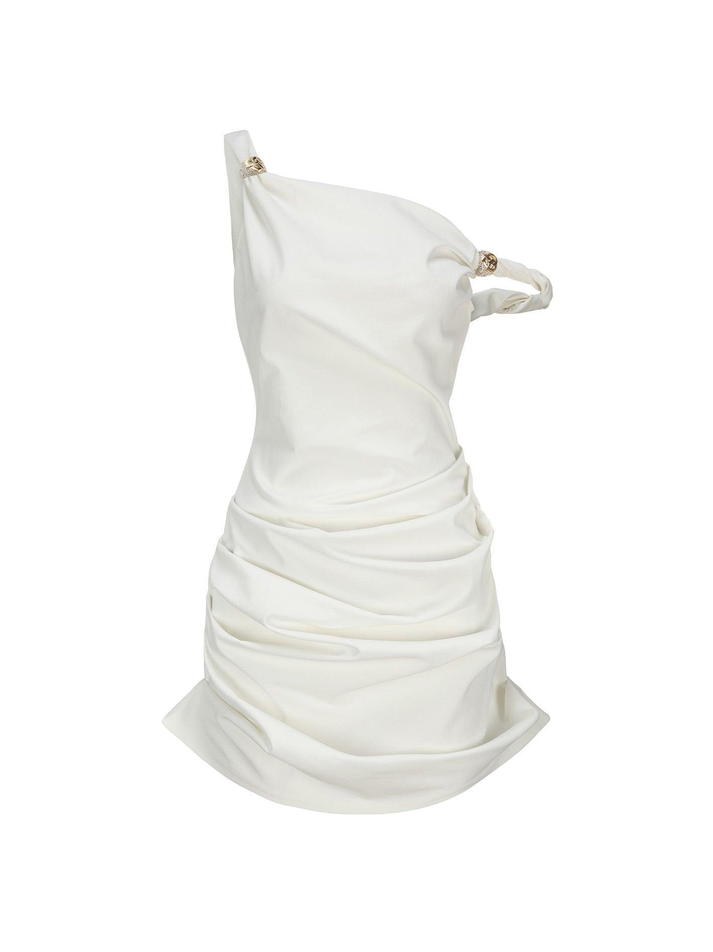 Andrea Dress (White) Product Image