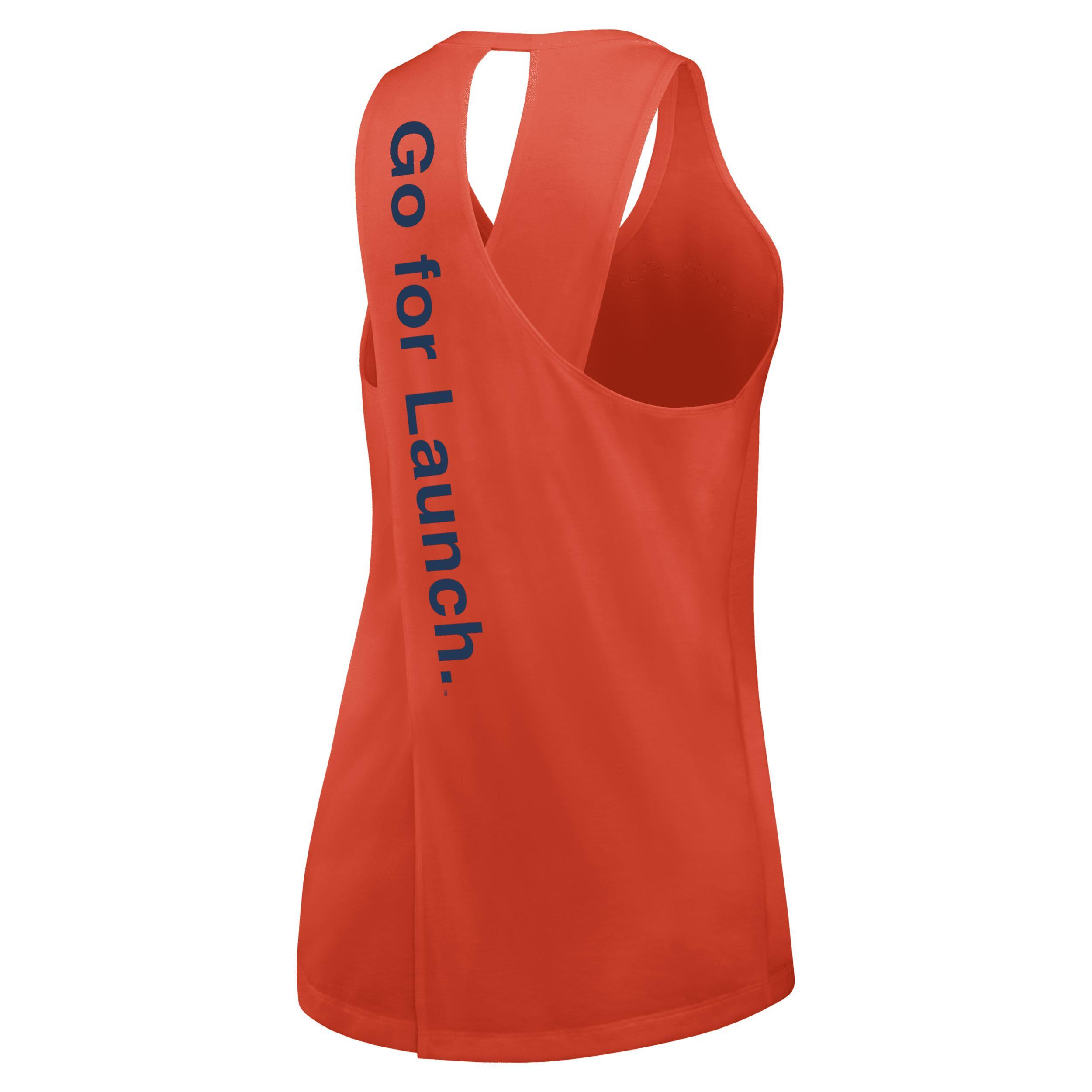 Womens Nike Houston Astros City Connect Crossed Back Tank Top Product Image