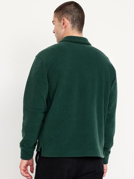 Terry Quarter-Zip Polo Product Image