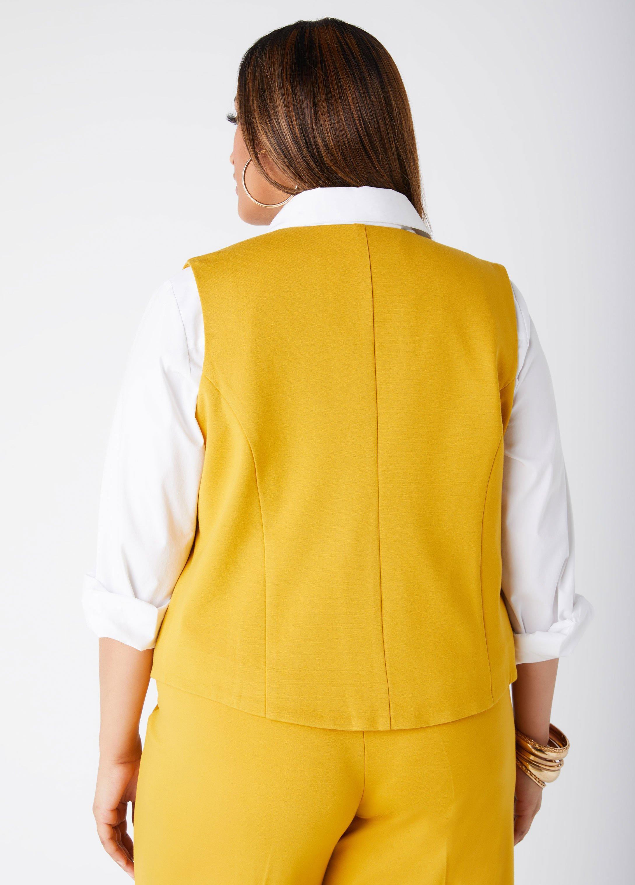 Pocketed Ponte Vest Product Image