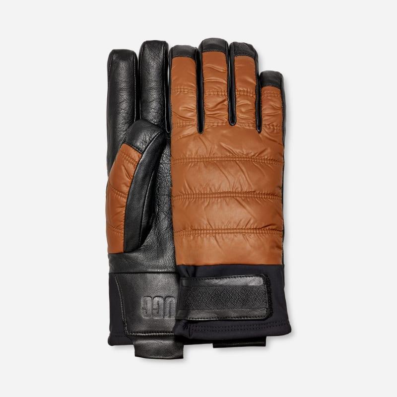 UGG Water-Resistant Recycled Nylon Tasman Mitten with Recycled Micofur Lining Extreme Cold Weather Gloves Product Image