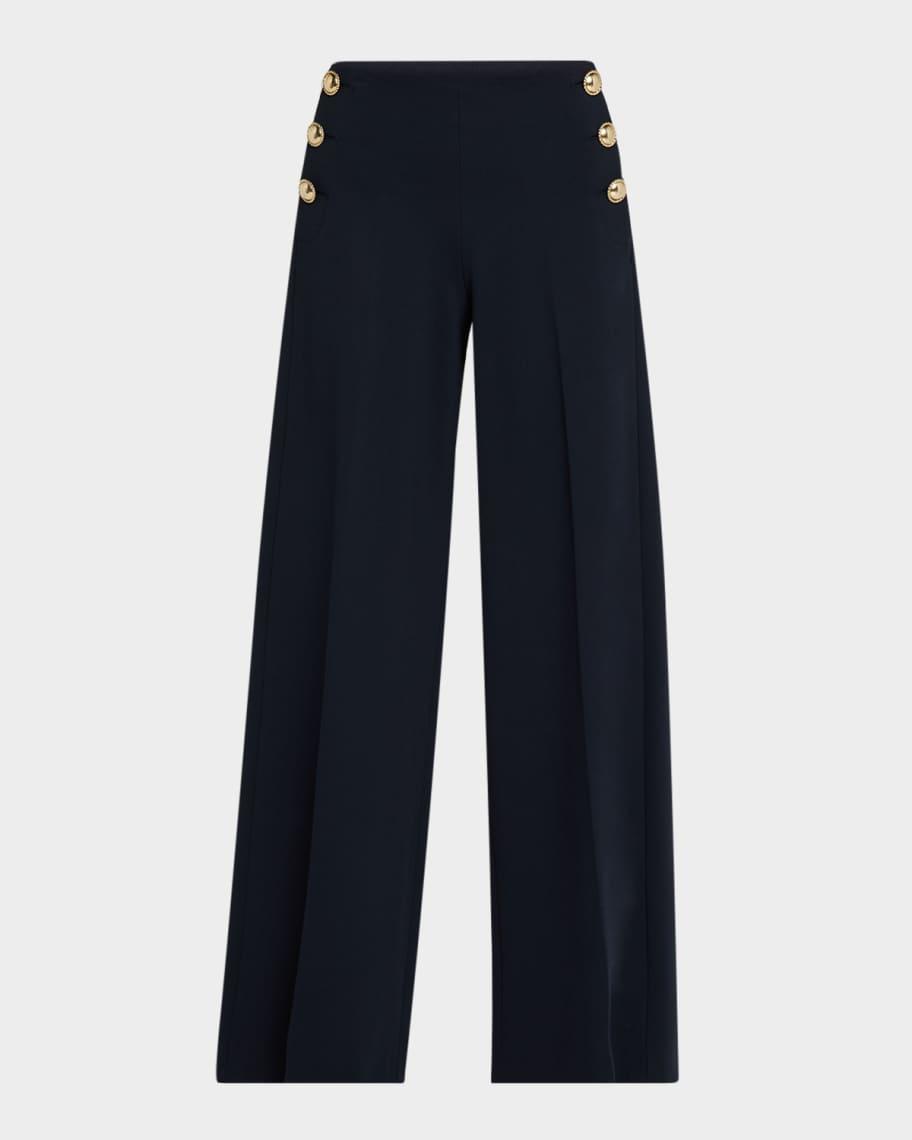 Emotional Essence II Wide-Leg Jersey Pants Product Image