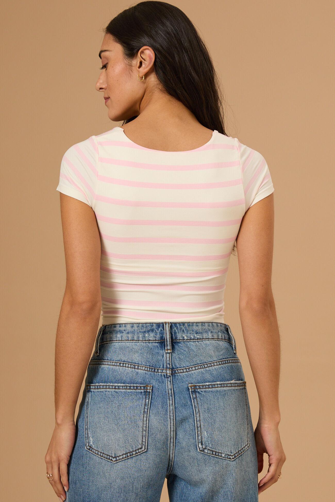 Everyday Seamless Striped Top Product Image