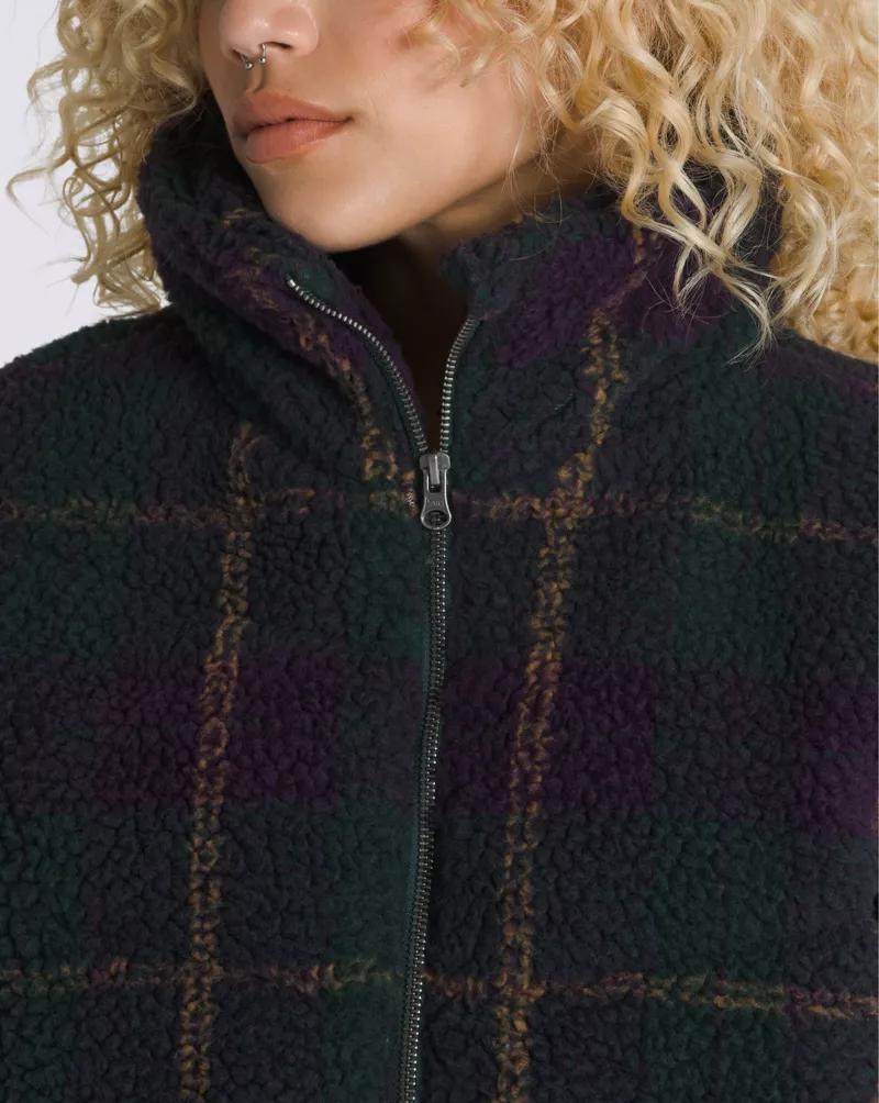 Foundry Plaid High Pile Puffer Jacket Product Image