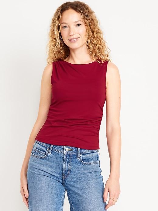 Sleeveless Double-Layer Top Product Image