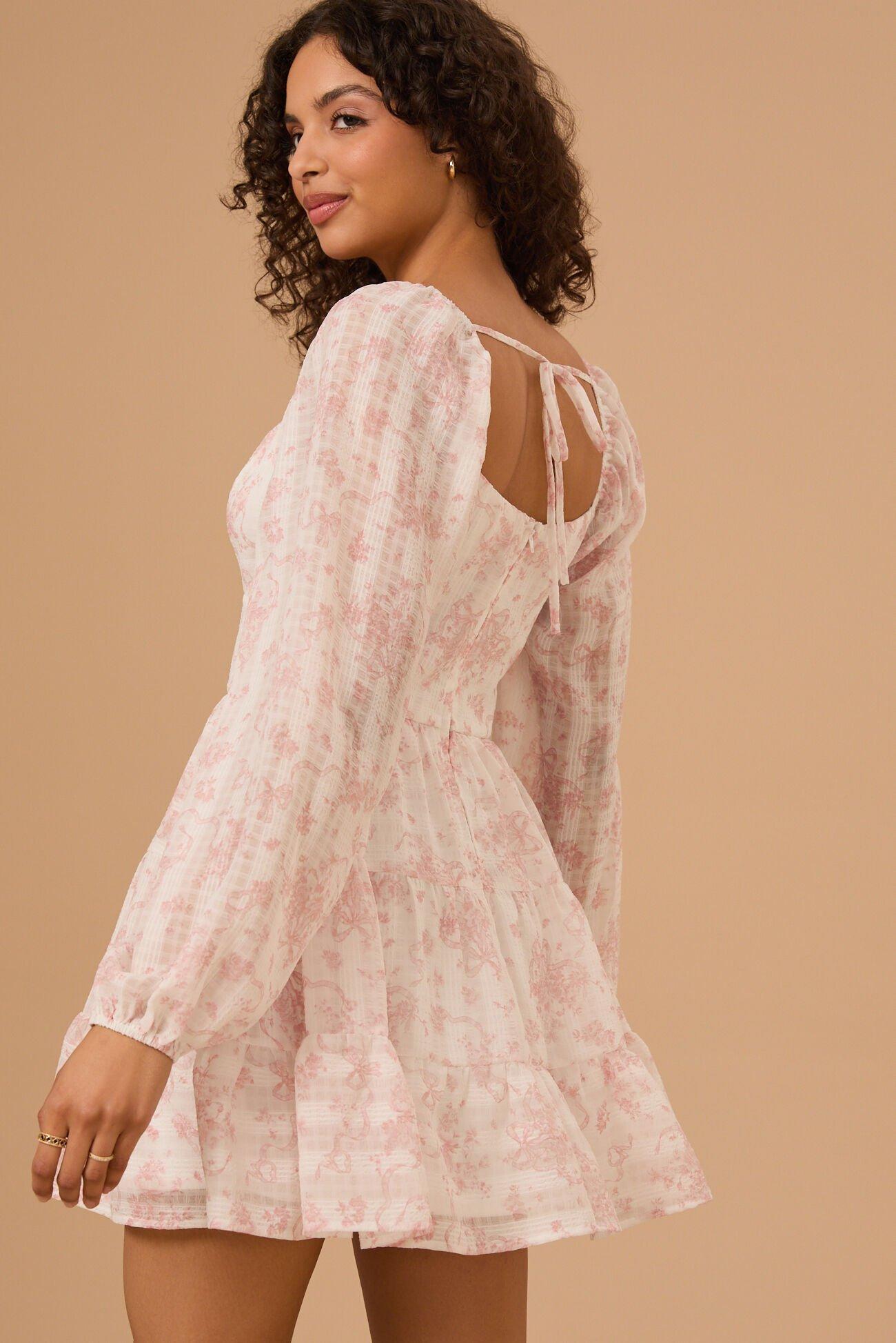 Eden Floral Mini Dress Product Image