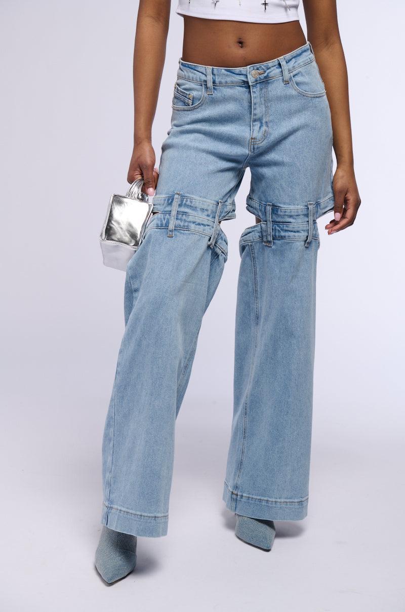 LET LOOSE DENIM PANT Product Image