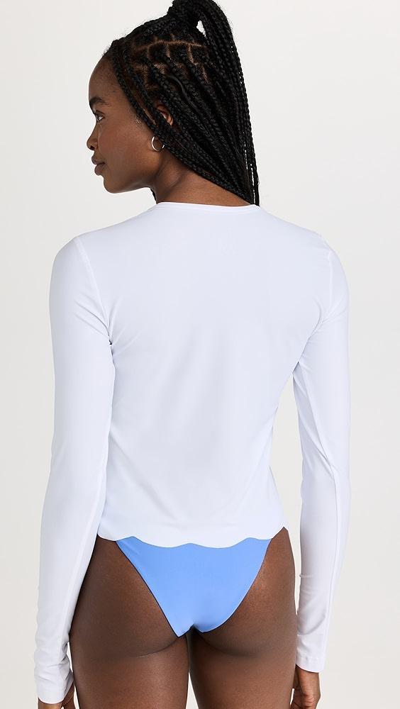 Cover Scallop Swim Tee | Shopbop Product Image