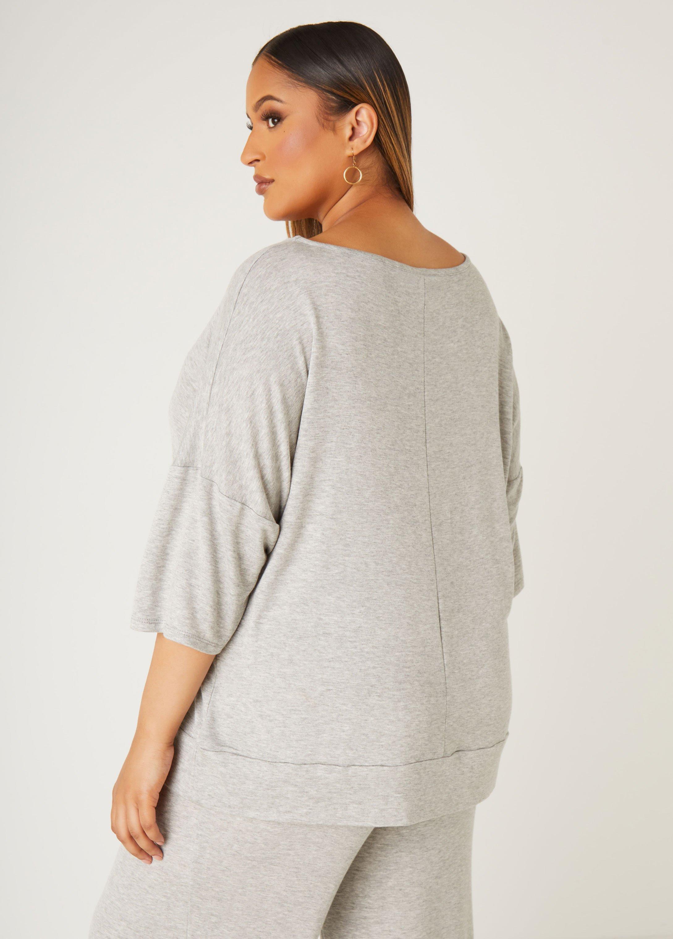 Dolman Sleeved Lounge Tee Product Image