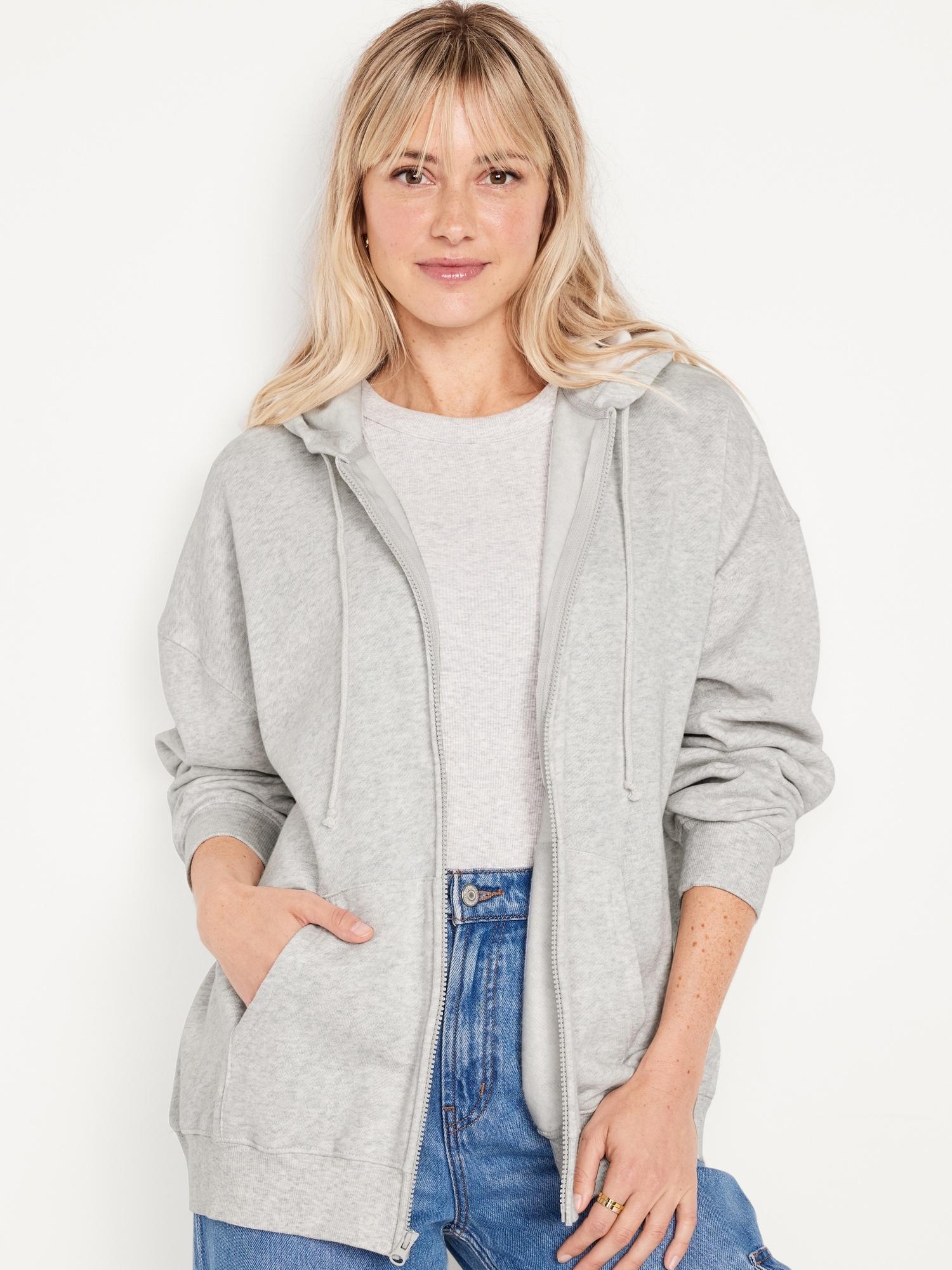 SoComfy Oversized Zip Hoodie Product Image