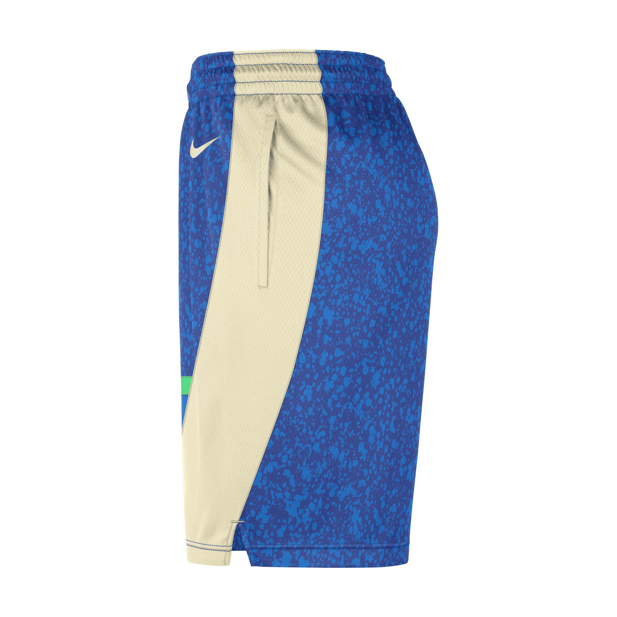 Milwaukee Bucks City Edition 2023/24 Nike Mens Dri-FIT NBA Swingman Shorts Product Image