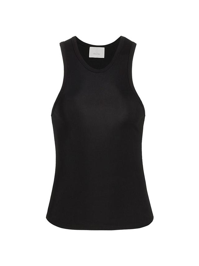 Womens Lizzie Ribbed Jersey Tank Product Image