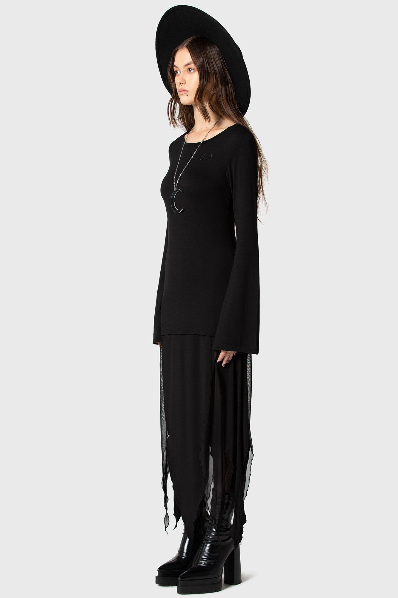 Echoed Darkness Tunic Top Female Product Image